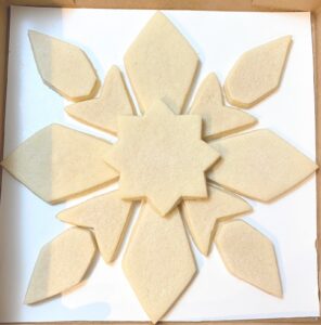 snowflake cookie platter 3